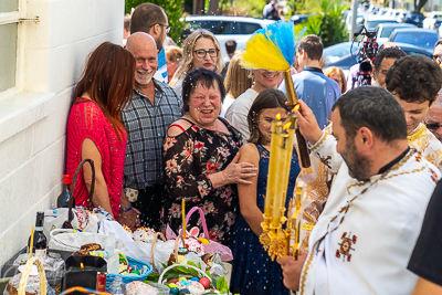 Divine Liturgy and Blessing of Baskets. 