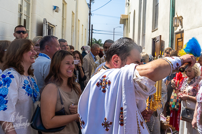 Divine Liturgy and Blessing of Baskets. 