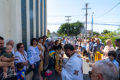 Divine Liturgy and Blessing of Baskets. 