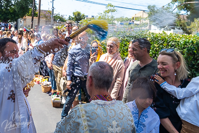 Divine Liturgy and Blessing of Baskets. 