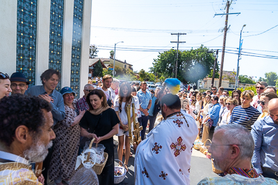 Divine Liturgy and Blessing of Baskets. 