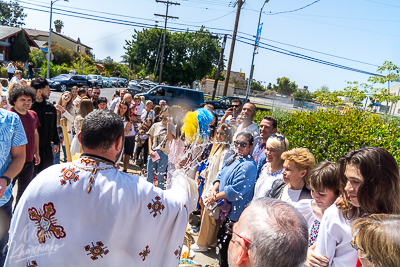 Divine Liturgy and Blessing of Baskets. 