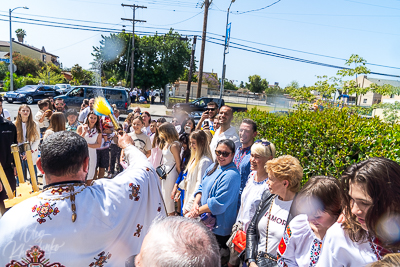 Divine Liturgy and Blessing of Baskets. 