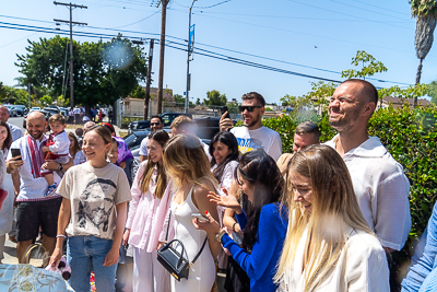 Divine Liturgy and Blessing of Baskets. 