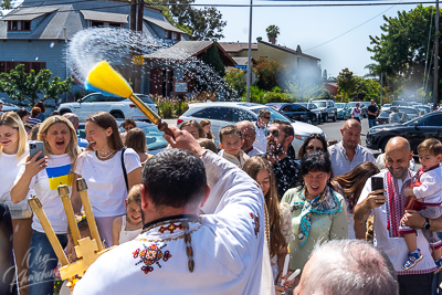 Divine Liturgy and Blessing of Baskets. 