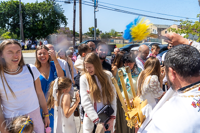 Divine Liturgy and Blessing of Baskets. 