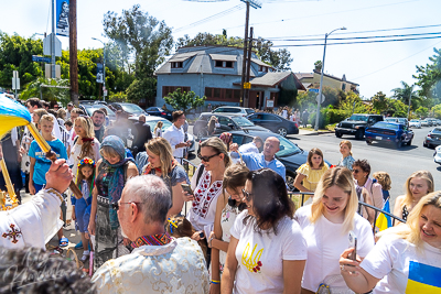 Divine Liturgy and Blessing of Baskets. 