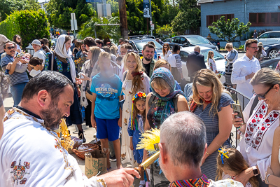 Divine Liturgy and Blessing of Baskets. 