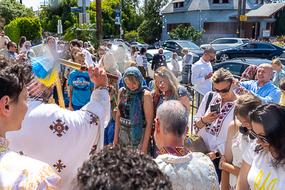 Divine Liturgy and Blessing of Baskets. 