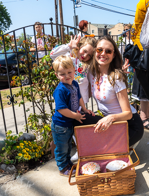 Divine Liturgy and Blessing of Baskets. 