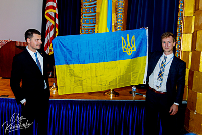 Celebrating the 31th anniversary of Ukrainian Independence.  Festive concert in Ukrainian Cultural Center.