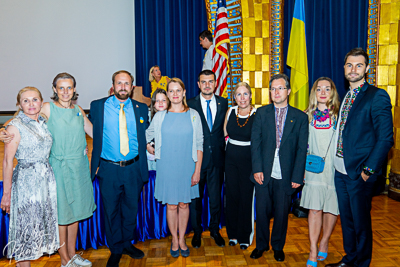 Celebrating the 31th anniversary of Ukrainian Independence.  Festive concert in Ukrainian Cultural Center.