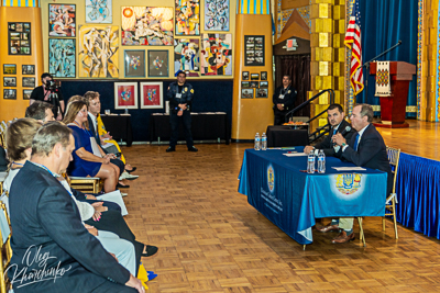 Celebrating the 31th anniversary of Ukrainian Independence.  Festive concert in Ukrainian Cultural Center.