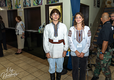 Celebrating the 31th anniversary of Ukrainian Independence.  Festive concert in Ukrainian Cultural Center.