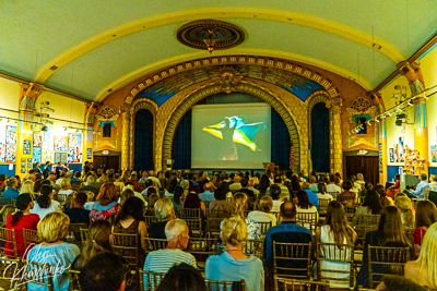 Celebrating the 31th anniversary of Ukrainian Independence.  Festive concert in Ukrainian Cultural Center.