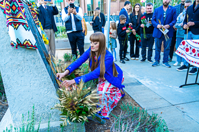 Ukrainian Genocide Memorial Service in 2022