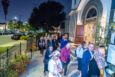 Easter Matins. Paschal Procession followed by Paschal Matins and Blessing of Baskets