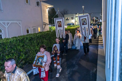 Easter Matins. Paschal Procession followed by Paschal Matins and Blessing of Baskets