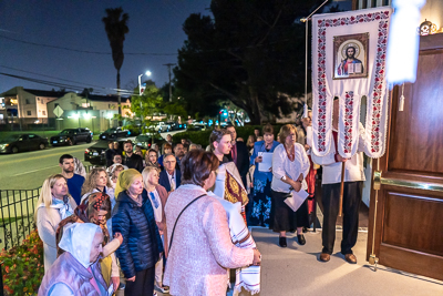 Easter Matins. Paschal Procession followed by Paschal Matins and Blessing of Baskets