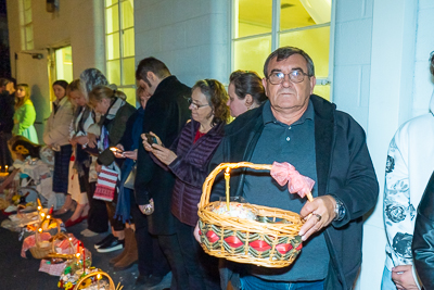 Easter Matins. Paschal Procession followed by Paschal Matins and Blessing of Baskets