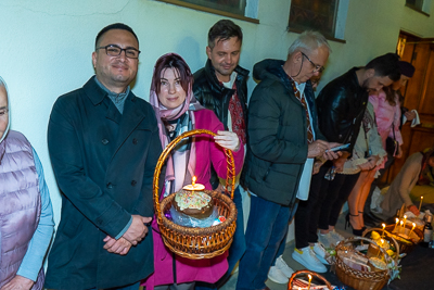 Easter Matins. Paschal Procession followed by Paschal Matins and Blessing of Baskets