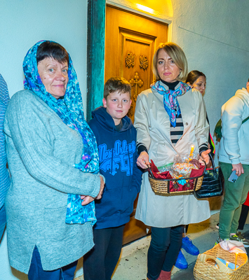 Easter Matins. Paschal Procession followed by Paschal Matins and Blessing of Baskets