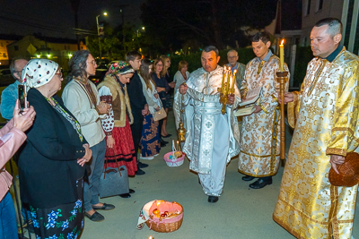 Easter Matins. Paschal Procession followed by Paschal Matins and Blessing of Baskets