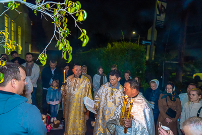 Easter Matins. Paschal Procession followed by Paschal Matins and Blessing of Baskets