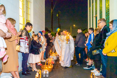 Easter Matins. Paschal Procession followed by Paschal Matins and Blessing of Baskets