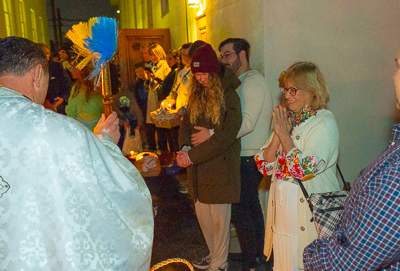 Easter Matins. Paschal Procession followed by Paschal Matins and Blessing of Baskets