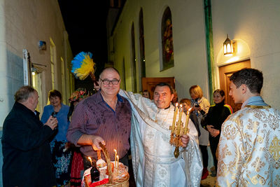 Easter Matins. Paschal Procession followed by Paschal Matins and Blessing of Baskets