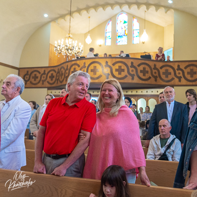 Divine Liturgy and Blessing of Baskets. 