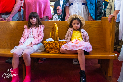 Divine Liturgy and Blessing of Baskets. 