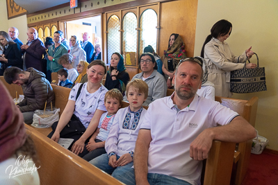 Divine Liturgy and Blessing of Baskets. 