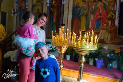 Divine Liturgy and Blessing of Baskets. 