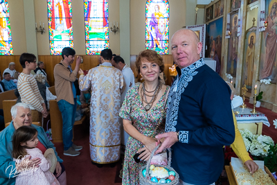 Divine Liturgy and Blessing of Baskets. 