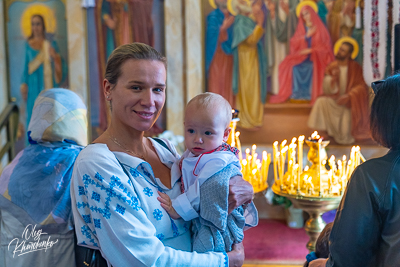 Divine Liturgy and Blessing of Baskets. 