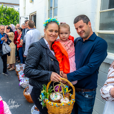 Divine Liturgy and Blessing of Baskets. 