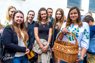 Divine Liturgy and Blessing of Baskets. 