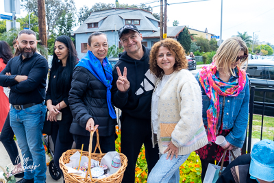 Утреня Пасхи і освячення великодних кошиків.