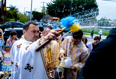 Divine Liturgy and Blessing of Baskets. 