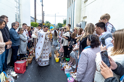 Divine Liturgy and Blessing of Baskets. 