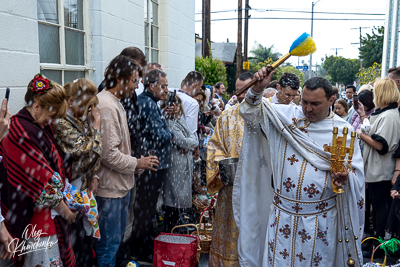 Divine Liturgy and Blessing of Baskets. 