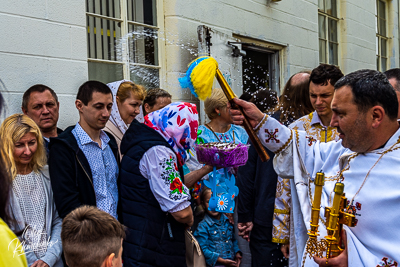 Divine Liturgy and Blessing of Baskets. 