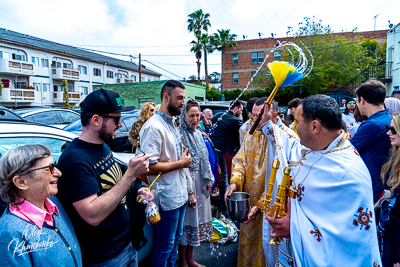 Divine Liturgy and Blessing of Baskets. 