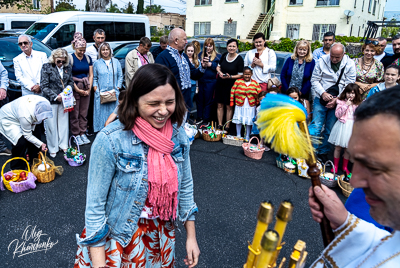 Divine Liturgy and Blessing of Baskets. 