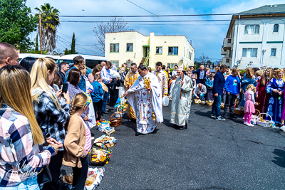 Divine Liturgy and Blessing of Baskets. 