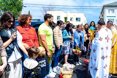 Divine Liturgy and Blessing of Baskets. 