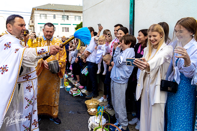 Divine Liturgy and Blessing of Baskets. 