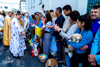 Divine Liturgy and Blessing of Baskets. 